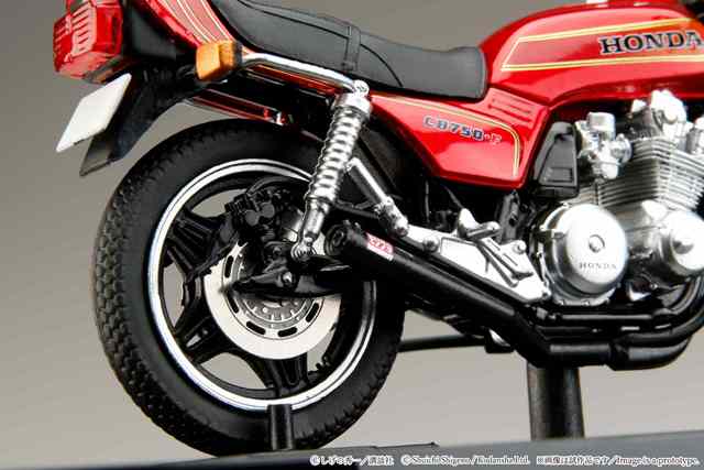 [ Pre-order ] HJB240401BD Hobby Japan 1:24 Honda CB750F (Early Model with Round Mirrors) - *Baribari Legend* (Gun Koma) - Pre-assembled Motorcycle Model