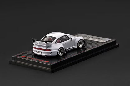 [ Pre-order ] IG4216 ignition model 1:64 RWB 993 White Metallic