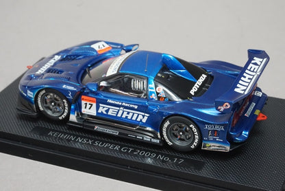 1:43 EBBRO 44179 KEIHIN NSX Super GT500 2009 #17