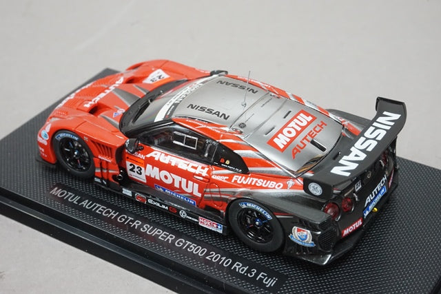 1:43 EBBRO P425 MOTUL AUTECH GT-R Rd.3 FUJI Super GT500 2010 #23 model car