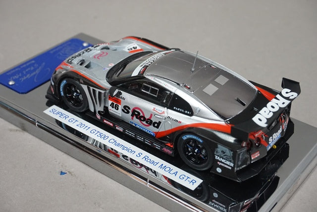 1:43 EBBRO 44657 S Road MOLA GT-R Super GT500 Champion 2011 #46