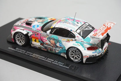 1:43 EBBRO Hatsune Miku Good Smile BMW Z4 Super GT 2011 #4 model car