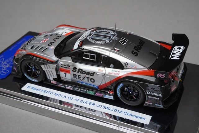 1:43 EBBRO 44897 S Road REITO MOLA GT-R Champion Super GT500 2012 #1 model car