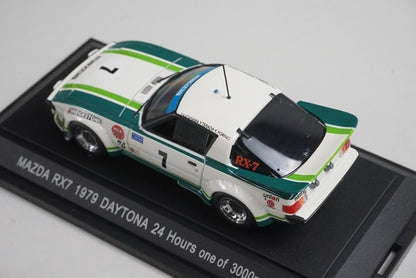 1:43 EBBRO 43238 Mazda Savanna RX-7 Daytona 24H Racing 1979 #7 model car