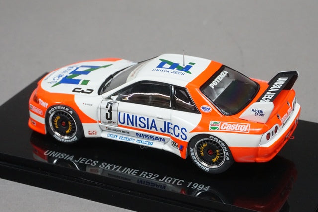 1:43 EBBRO 44190 UNISIAJEX Skyline R32 JGTC 1994 #3