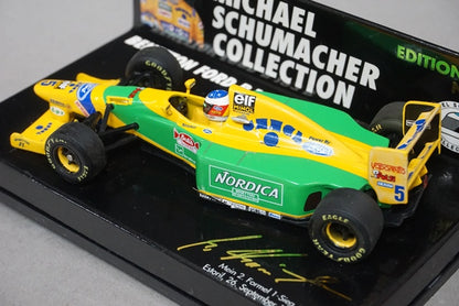 1:43 MINICHAMPS MSC430009 Benetton Ford B193B Portugal M.Schumacher 1993 #5