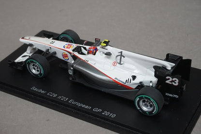 1:43 SPARK S3005 Sauber C29 European GP 2010 #23 Kamui Kobayashi