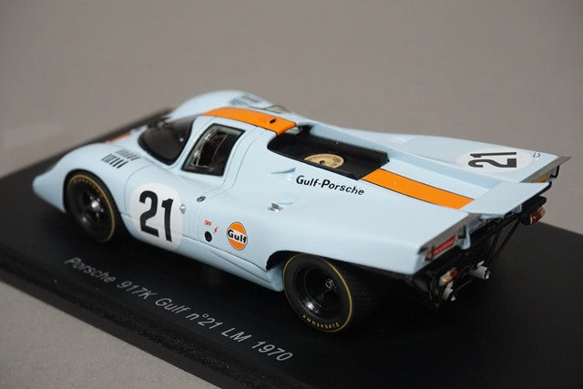 1:43 SPARK S1970 Porsche 917K Le Mans 1970 #21 Gulf model car