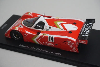1:43 SPARK KBS042 Porsche 962 GTI LM Le Mans 1989 #14 CABIN