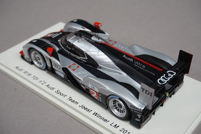 1:43 SPARK 43LM11 Audi R18 TDI Audi Sport Team Joest Le Mans Win 2011 #2