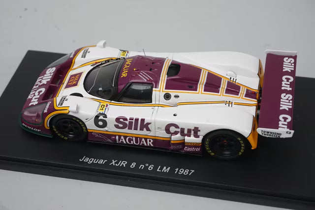 1:43 Spark S0760 Jaguar XJR8 Le Mans 1987 #6 Silk Cut Specification