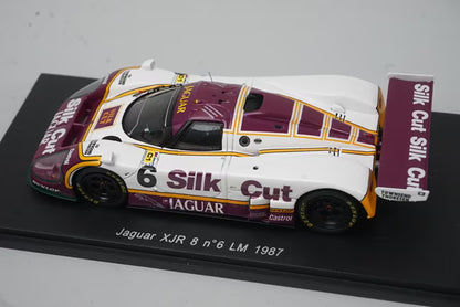 1:43 Spark S0760 Jaguar XJR8 Le Mans 1987 #6 Silk Cut Specification