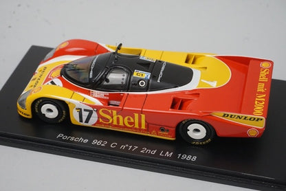 1:43 SPARK S0901 Porsche 962C LM Le Mans 1988 #17 Shell