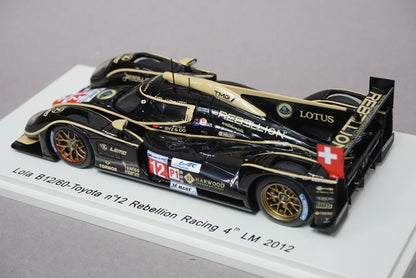 1:43 SPARK S3704 Lola B12/60 Toyota Rebellion LM Le Mans 2012 #12