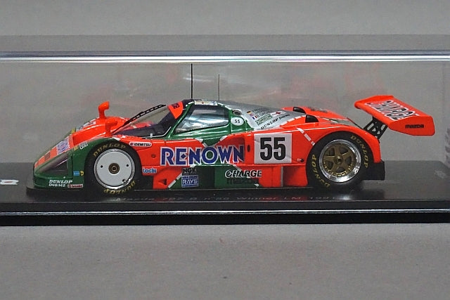 1:43 SPARK SJ004 Mazda 787B Le Mans Winner 20th Anniversary 1991 #55 Demonstration Run Spec.