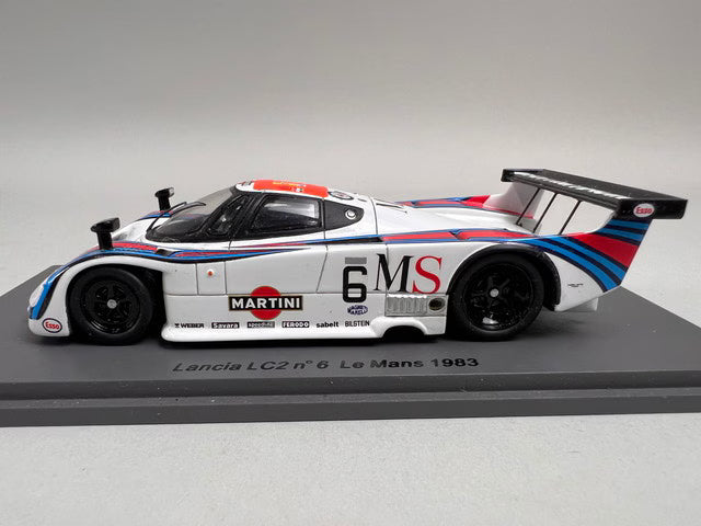 1:43 SPARK S0652 Lancia LC2 Le Mans 24H 1983 #6 Martini A. Nannini / J.C. Andrew / P. Barilla