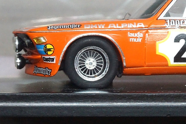 1:43 SPARK SG004 BMW 3.0 CSL 24h Nurburgring Winner 1973 #29 Jagermeister