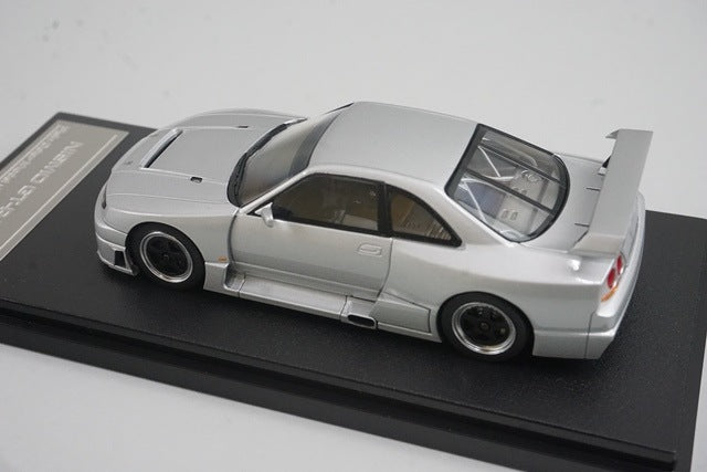 1:43 HPI 8166 Nissan NISMO GT-R Le Mans Silver Custom Order for Miniature Car Fans model car