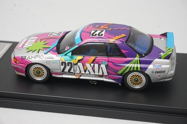 1:43 HPI 8021 Nissan AXIA Skyline JTC 1992 #22 AXIA model car