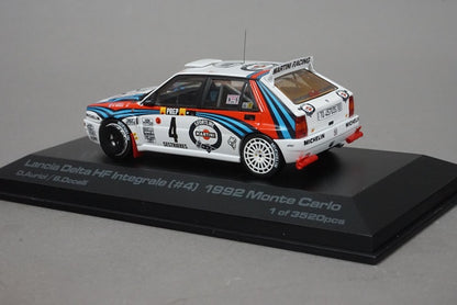 1:43 HPI 970 Lancia Delta HF Integrale Monte Carlo Winner 1992 #4 MARTINI