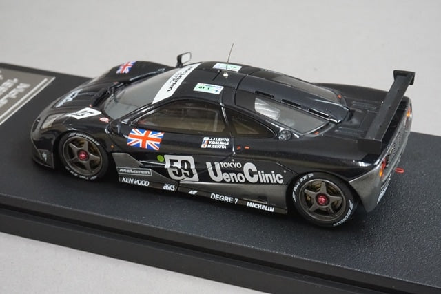 1:43 HPI 8257 McLaren F1 GTR Le Mans Winner 1995#59 Ueno Clinic model car