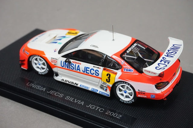 1:43 EBBRO 44887 UNISIA JEX SILVIA JGTC 2002 #3