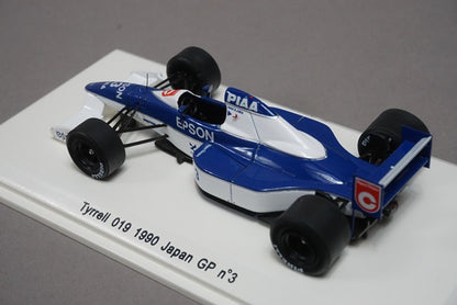 1:43 Reve R70065 Tyrrell 019 Japanese GP Satoru Nakajima 1990 #3