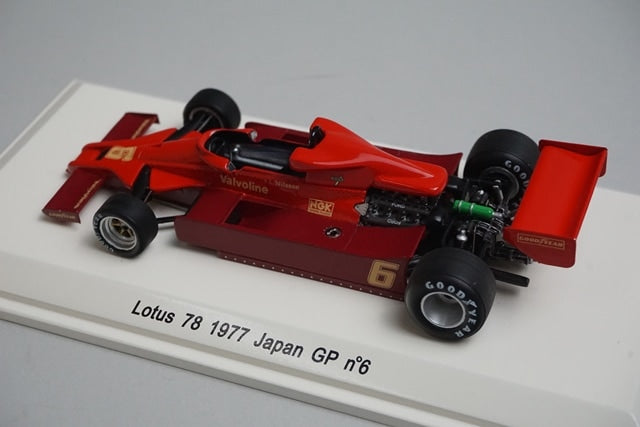 1:43 Reve Collection R70162 Lotus 78 Japanese GP 1977 #6 G. Nilsson model car