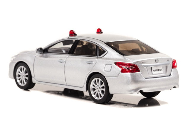 [ Back-order ] RAI'S H7431604 1:43 Nissan Teana XE (L33) 2016 Prefectural Police Headquarters MIU Vehicle Silver