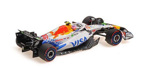 [ Back-order ] MINICHAMPS 417250330 1:43 Visa VCARB02 Lawson Japanese GP 2025 model car