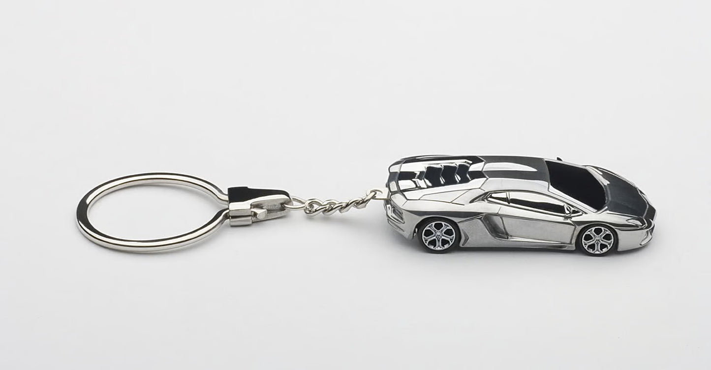 [ Back-order ] AUTOart 41605 1:87 Lamborghini Aventador key chain aluminum 11cm