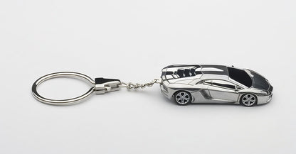 [ Back-order ] AUTOart 41605 1:87 Lamborghini Aventador key chain aluminum 11cm