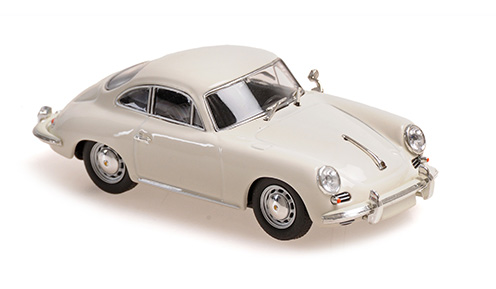 [ Back-order ] MINICHAMPS 940062421 1:43 Porsche 356 C Coupe 1965 White model car