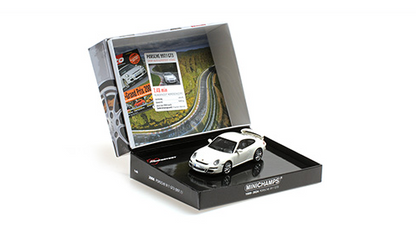 [ Back-order ] MINICHAMPS 400065402 1:43 Porsche 911 GT3 2006 White Sports Auto model car