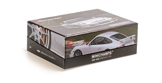 [ Back-order ] MINICHAMPS 400065402 1:43 Porsche 911 GT3 2006 White Sports Auto model car