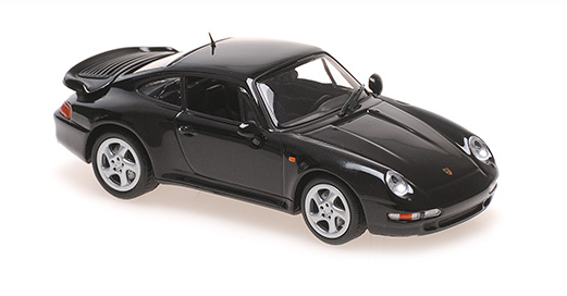 [ Back-order ] MINICHAMPS 410069700 1:43 Porsche Cayman GT4RS 2021 Black / Neodymium White model car