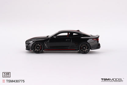 [ Back-order ] TSM TSM430775 1:43 BMW M4 CSL Black Sapphire LHD model car