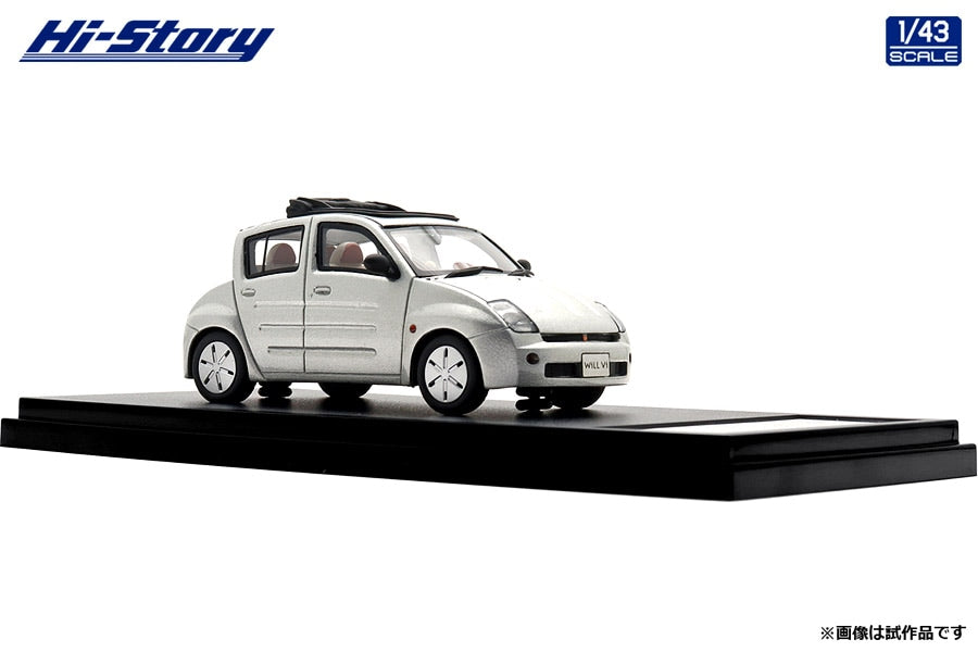 [ Back-order ] Hi-Story HS476SL 1:43 Toyota Will Vi 2000SilVer metallic Resin model car