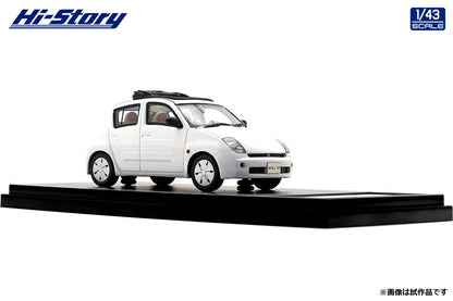 [ Back-order ] Hi-Story HS476WH 1:43 Toyota Will Vi 2001Super white II Resin model car