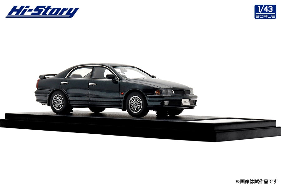 [ Back-order ] Hi-Story HS474GR 1:43 MITSUBISHI DIAMANTE 30M SE 1995 Finesse Green Resin model car