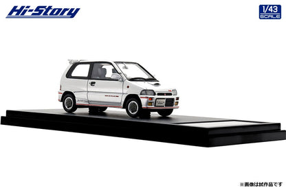 [ Back-order ] Hi-Story HS495SL 1:43 MITSUBISHI MINICA DANGAN ZZ 1990 Grace Silver Resin model car