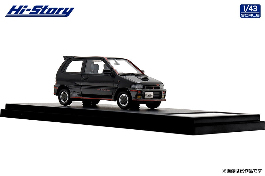 [ Back-order ] Hi-Story HS495BK 1:43 MITSUBISHI MINICA DANGAN ZZ 1990

Lamp Black Resin model car