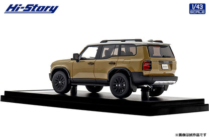 [ Back-order ] Hi-Story HS500BG 1:43 Toyota LANDCRUISER 250 ZX 2024 Sand x Light Gray resin model car