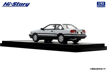 [ Back-order ] Hi-Story HS522SL 1:43 Toyota Corolla Levin 2dr GT APEX 1983 High-Metal Two-Tone resin model car