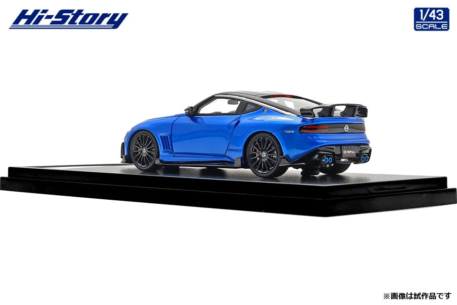 [ Back-order ] Hi-Story HS509BL 1:43 IMPUL Z 2024 Seiran Blue Super Black 2-tone resin model car