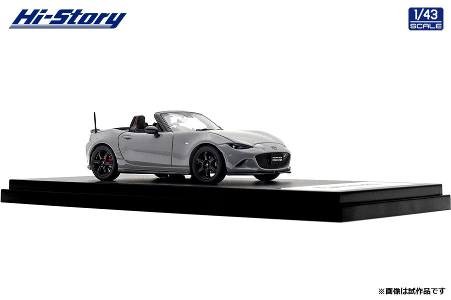 [ Back-order ] Hi-Story HS562AG 1:43 MAZDA SPIRIT RACING ROADSTER 2025 Aero Gray Metallic Diecast model car