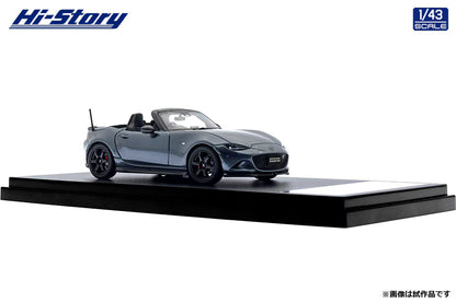 [ Back-order ] Hi-Story HS562PG 1:43 MAZDA SPIRIT RACING ROADSTER 2025 Polymetal Gray Metallic Diecast model car