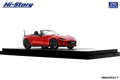 [ Back-order ] Hi-Story HS562RE 1:43 MAZDA SPIRIT RACING ROADSTER 2025 Soul Red Crystal Metallic Diecast model car