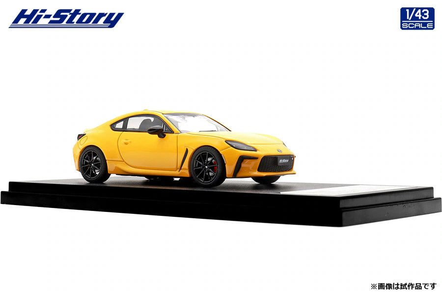 [ Back-order ] Hi-Story HS567YE 1:43 Toyota GR86 Special Edition RZ "Yellow Limited" 2025 Sunrise Yellow Diecast model car
