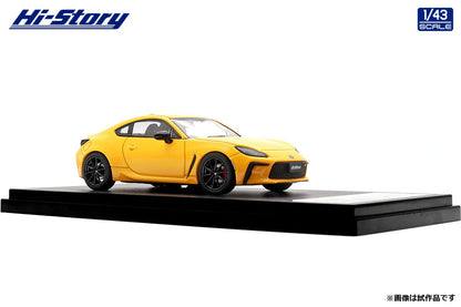 [ Back-order ] Hi-Story HS567YE 1:43 Toyota GR86 Special Edition RZ "Yellow Limited" 2025 Sunrise Yellow Diecast model car